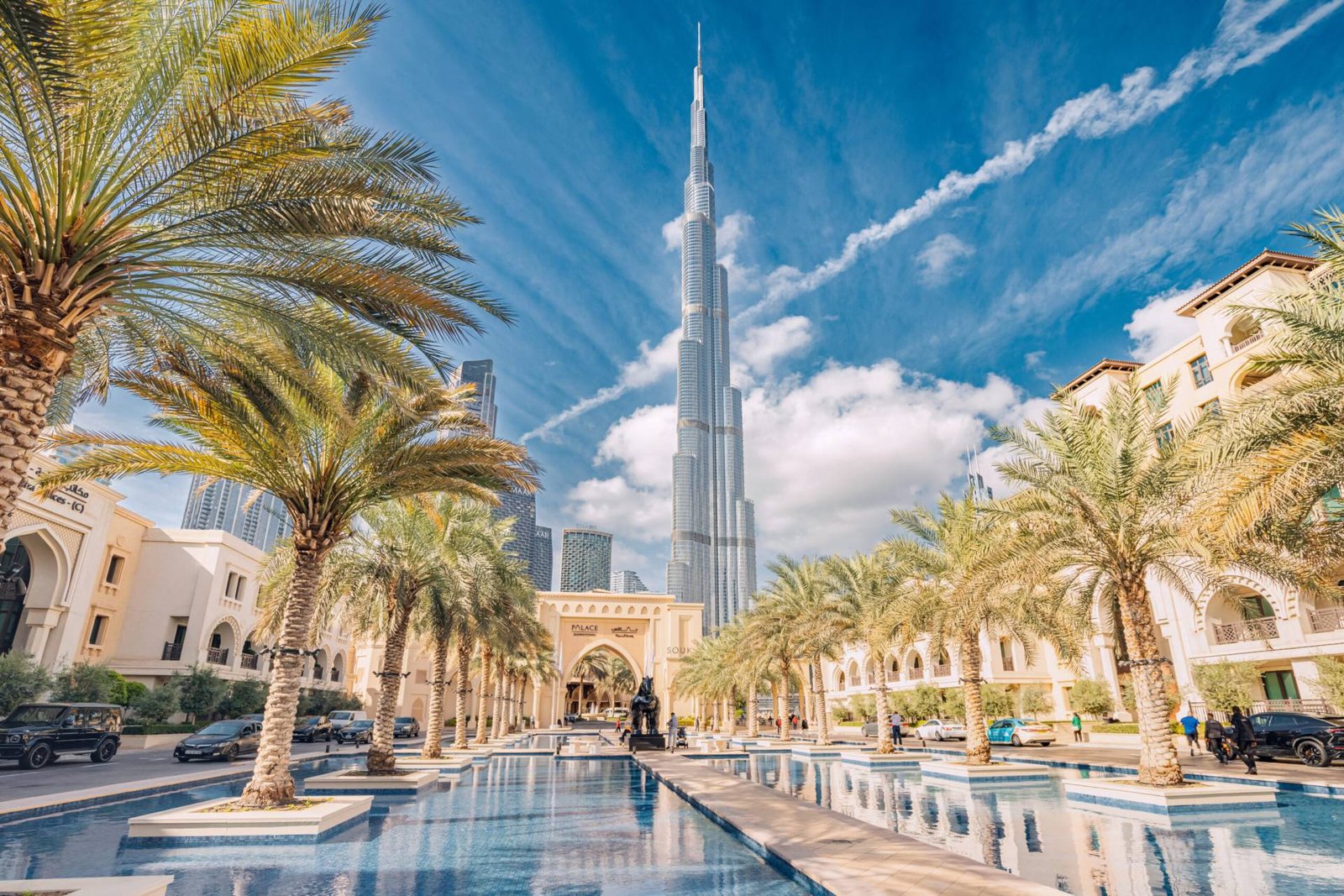 18 January 2023 Dubai Uae View Dubai Skyline Is Absolutely Breathtaking With Burj Khalifa Towering All Other Buildings Scaled